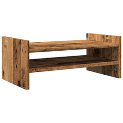 vidaXL Monitor Stand Computer Stand Display Stand Engineered Wood - old wood