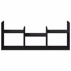 VidaXL 854797 shelve Wood Black - Additional view 4