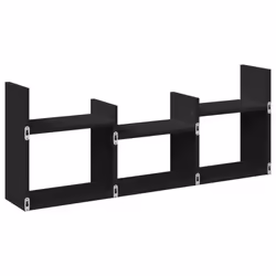 VidaXL 854797 shelve Wood Black - Additional view 5