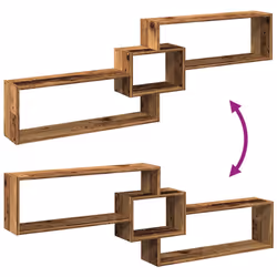 VidaXL 854821 shelve Wood - Additional view 7