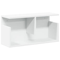 vidaXL Wall Cabinet Bathroom Wall Hanging Cabinet Engineered Wood - white