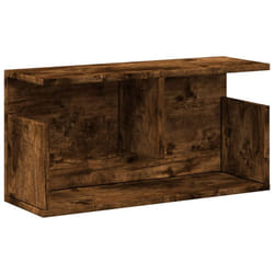 vidaXL Wall Cabinet Bathroom Wall Hanging Cabinet Engineered Wood - smoked oak