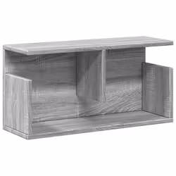 vidaXL Wall Cabinet Bathroom Wall Hanging Cabinet Engineered Wood - grey sonoma