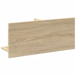vidaXL Wall Cabinet Bathroom Wall Hanging Cabinet Sonoma Oak Engineered Wood - Additional view 5