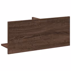 vidaXL Wall Cabinet Bathroom Wall Hanging Cabinet Brown Oak Engineered Wood - Additional view 5