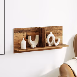vidaXL Wall Cabinet Bathroom Wall Hanging Cabinet Old Wood Engineered Wood