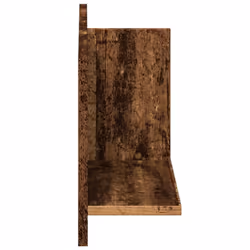vidaXL Wall Cabinet Bathroom Wall Hanging Cabinet Old Wood Engineered Wood - Additional view 4