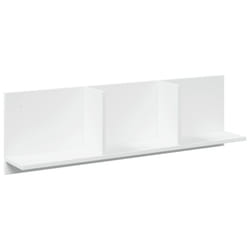 vidaXL Wall Cabinet Bathroom Wall Hanging Cabinet Engineered Wood - white