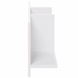 vidaXL Wall Cabinet Bathroom Wall Hanging Cabinet Engineered Wood - white - Additional view 4