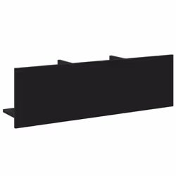 vidaXL Wall Cabinet Bathroom Wall Hanging Cabinet Engineered Wood - black - Additional view 5