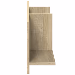 vidaXL Wall Cabinet Bathroom Wall Hanging Cabinet Engineered Wood - sonoma oak - Additional view 4