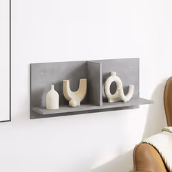 VidaXL 854862 shelve Wood Grey