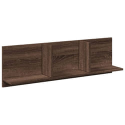 vidaXL Wall Cabinet Bathroom Wall Hanging Cabinet Engineered Wood - brown oak