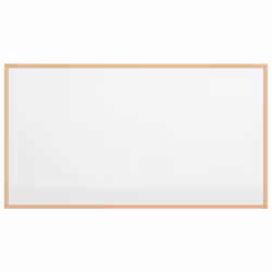 vidaXL Magnetic Whiteboard with Solid Pine Wood Frame - whiteboard, 100 x 55 cm - Additional view 2