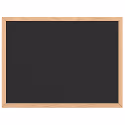 vidaXL Magnetic Whiteboard with Solid Pine Wood Frame - chalkboard, 40 x 30 cm - Additional view 2