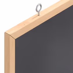 vidaXL Magnetic Whiteboard with Solid Pine Wood Frame - chalkboard, 40 x 30 cm - Additional view 5