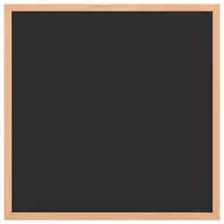 vidaXL Magnetic Whiteboard with Solid Pine Wood Frame - chalkboard, 40 x 40 cm - Additional view 2