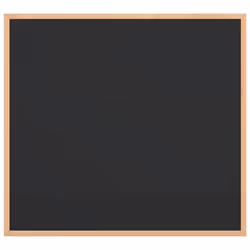 vidaXL Magnetic Whiteboard with Solid Pine Wood Frame - chalkboard, 60 x 55 cm - Additional view 2