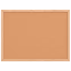 vidaXL Magnetic Whiteboard with Solid Pine Wood Frame - cork board, 40 x 30 cm - Additional view 2