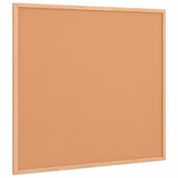 vidaXL Magnetic Whiteboard with Solid Pine Wood Frame - cork board, 60 x 55 cm