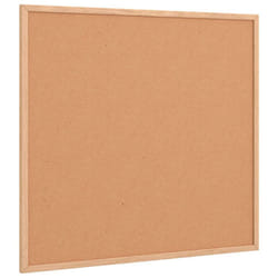 vidaXL Magnetic Whiteboard with Solid Pine Wood Frame - cork board, 60 x 55 cm