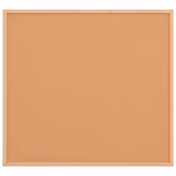 vidaXL Magnetic Whiteboard with Solid Pine Wood Frame - cork board, 60 x 55 cm