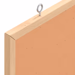 vidaXL Magnetic Whiteboard with Solid Pine Wood Frame - cork board, 60 x 55 cm - Additional view 5