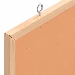 vidaXL Magnetic Whiteboard with Solid Pine Wood Frame - cork board, 100 x 55 cm - Additional view 5