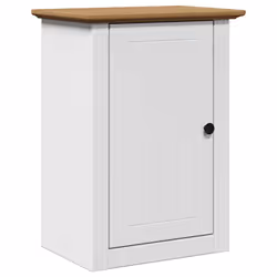 VidaXL 4016855, White, Brown, Metal, Wood, 440 mm, 300 mm, 600 mm, 1 pc(s)