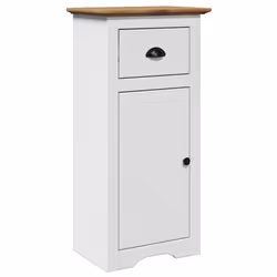 VidaXL 4016858, White, Brown, Metal, Wood, 440 mm, 300 mm, 900 mm, 1 pc(s)