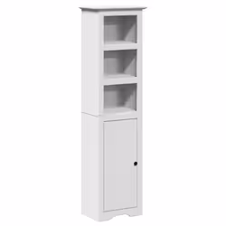 vidaXL Bathroom Cabinet BODO White 44x30x160 cm bathroom storage cabinet - white