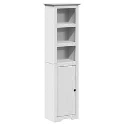 vidaXL Bathroom Cabinet BODO White 44x30x160 cm bathroom storage cabinet - white