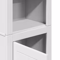 vidaXL Bathroom Cabinet BODO White 44x30x160 cm bathroom storage cabinet - white - Additional view 6