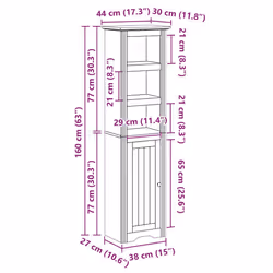 VidaXL 4016861 bathroom furniture set - Additional view 8