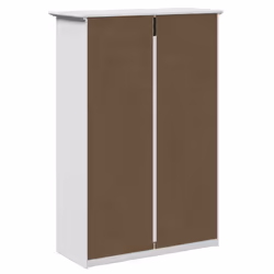 vidaXL Shoe Rack Shoe Cabinet Shoe Storage Shelf Organiser Hallway Cupboard - white - Additional view 6