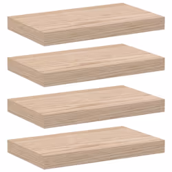 vidaXL Floating Shelves Wall Shelf Display Storage Shelf Rack Engineered Wood - 40 x 23.5 x 4 cm/ 4 pcs