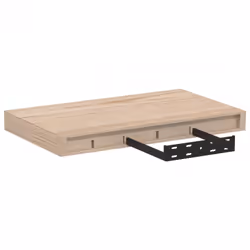 vidaXL Floating Shelves Wall Shelf Display Storage Shelf Rack Engineered Wood - 40 x 23.5 x 4 cm/ 4 pcs - Additional view 4
