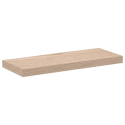 vidaXL Floating Shelves Wall Shelf Display Storage Shelf Rack Engineered Wood - 60 x 23.5 x 4 cm/ 1 pcs