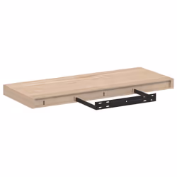 vidaXL Floating Shelves Wall Shelf Display Storage Shelf Rack Engineered Wood - 60 x 23.5 x 4 cm/ 4 pcs - Additional view 4