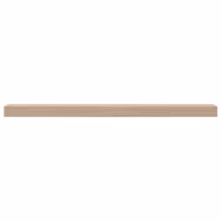 vidaXL Floating Shelves Wall Shelf Display Storage Shelf Rack Engineered Wood - 80 x 23.5 x 4 cm/ 2 pcs