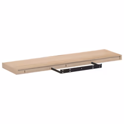 vidaXL Floating Shelves Wall Shelf Display Storage Shelf Rack Engineered Wood - 90 x 23.5 x 4 cm/ 1 pcs - Additional view 4