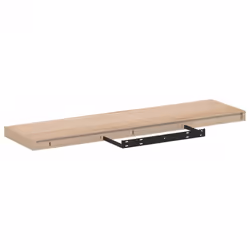 vidaXL Floating Shelves Wall Shelf Display Storage Shelf Rack Engineered Wood - 90 x 23.5 x 4 cm/ 2 pcs - Additional view 4