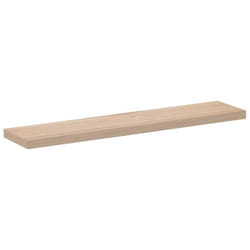 vidaXL Floating Shelves Wall Shelf Display Storage Shelf Rack Engineered Wood - 110 x 23.5 x 4 cm/ 1 pcs