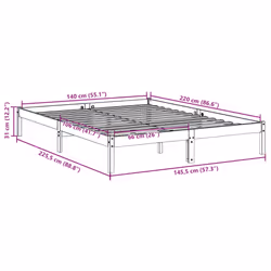 VidaXL 852421 bed frame - Additional view 8