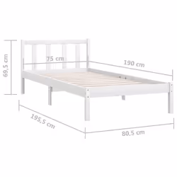 VidaXL 852443 bed frame - Additional view 8