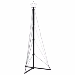 vidaXL Christmas Tree Light 363 LEDs Warm White 182 cm Christmas light - cold white - Additional view 7