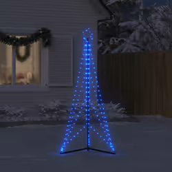 vidaXL Christmas Tree Light 363 LEDs Warm White 182 cm Christmas light - blue