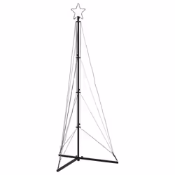 vidaXL Christmas Tree Light 363 LEDs Warm White 182 cm Christmas light - blue