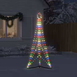 vidaXL Christmas Tree Light 363 LEDs Warm White 182 cm Christmas light - multicolour