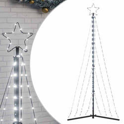 vidaXL Christmas Tree Light 339 LEDs Cold White 187 cm Christmas light - cold white